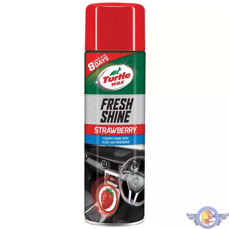 اسپری تمیز و براق کننده داشبورد و سطوح پلاستیکی داخل خودرو Turtle Wax — تصویر ۶