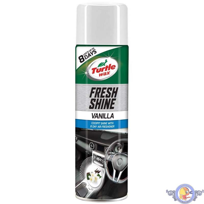 اسپری تمیز و براق کننده داشبورد و سطوح پلاستیکی داخل خودرو Turtle Wax — تصویر ۲