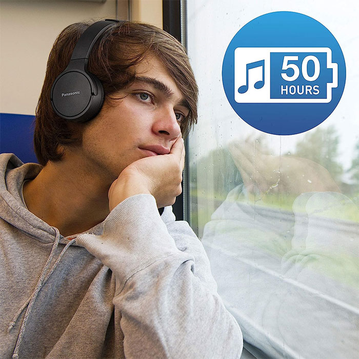هدفون بلوتوثی پاناسونیک مدل RB-HF420B — تصویر ۴