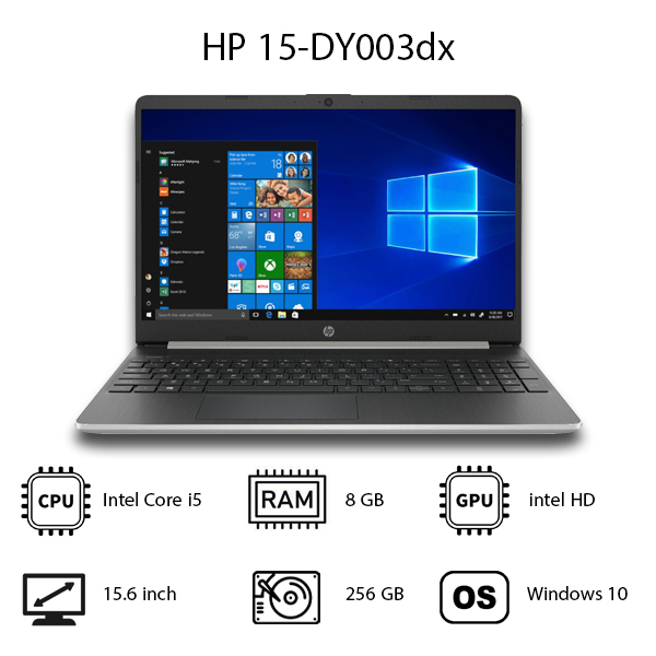 لپ تاپ HP 15-dy0013dx