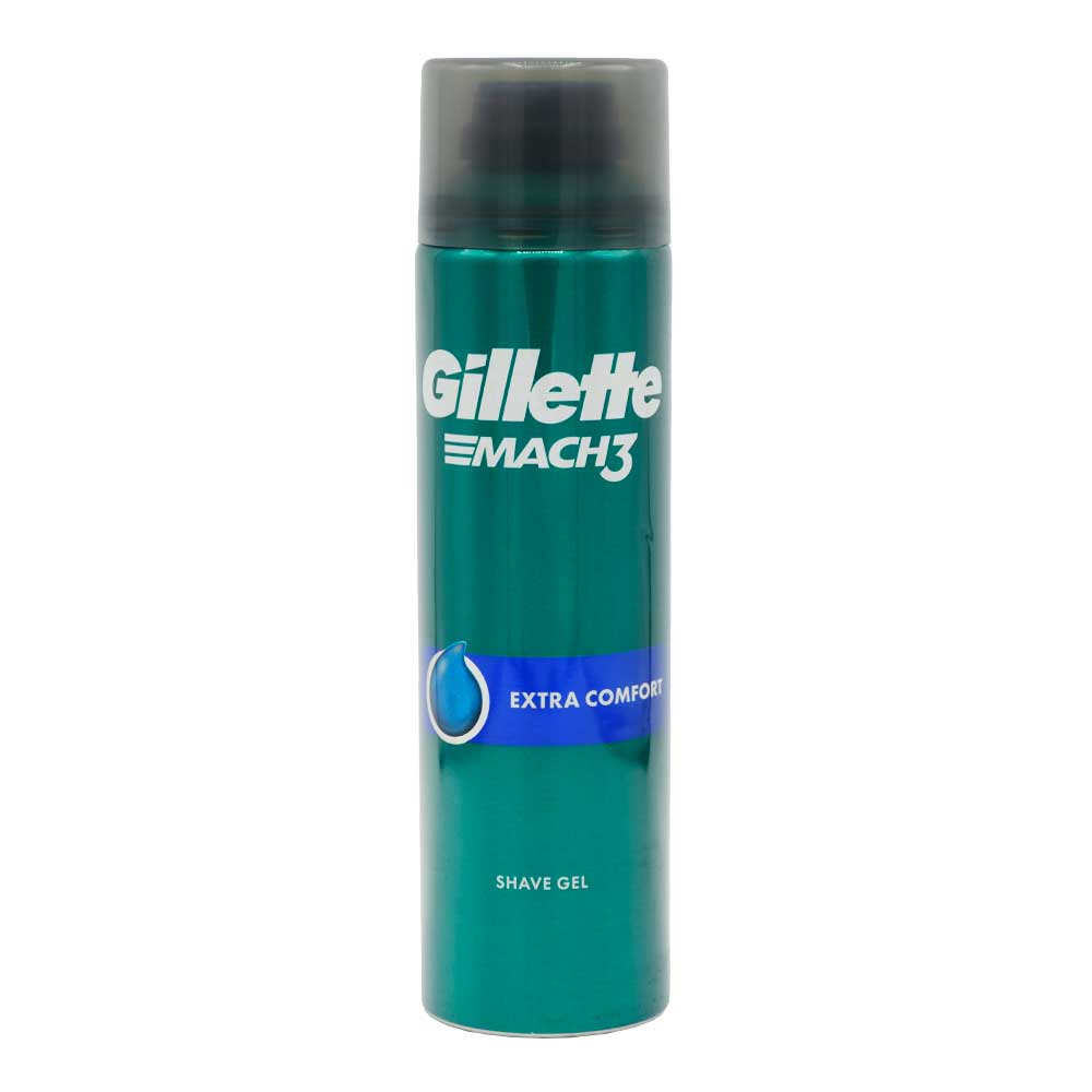 ژل اصلاح ژیلت GILLETTE اصل اروپا مدل Extra Comfort حجم 200 میلی لیتر