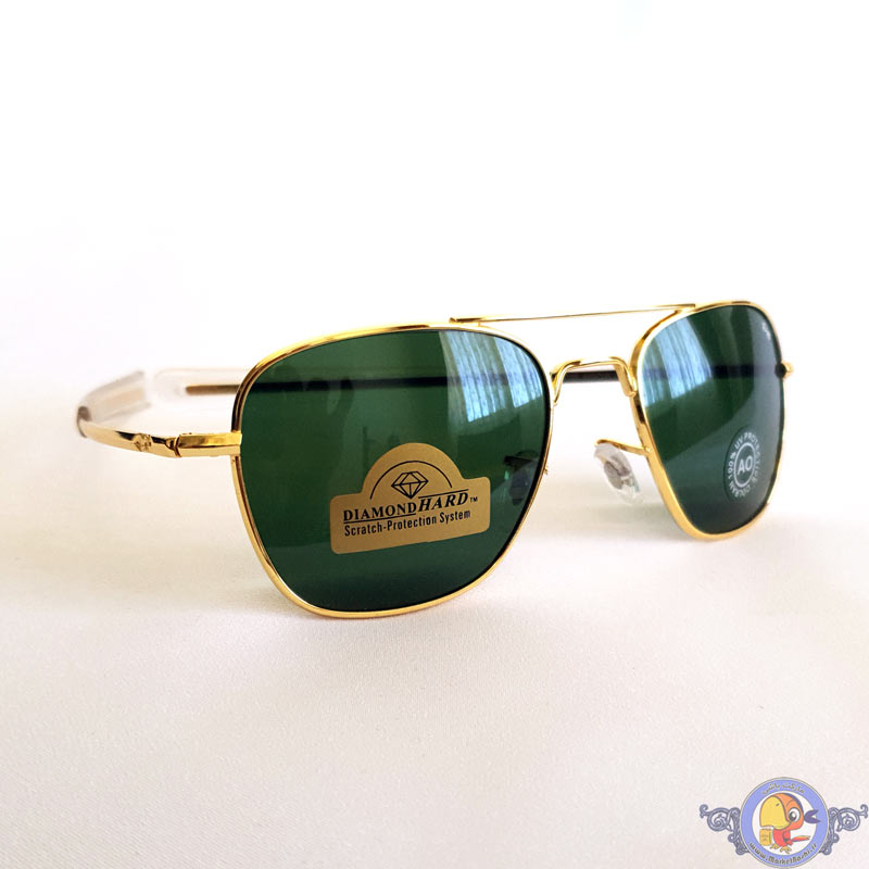 عینک آفتابی خلبانی آمریکن اپتیکال AO SKYMASTER GOLD