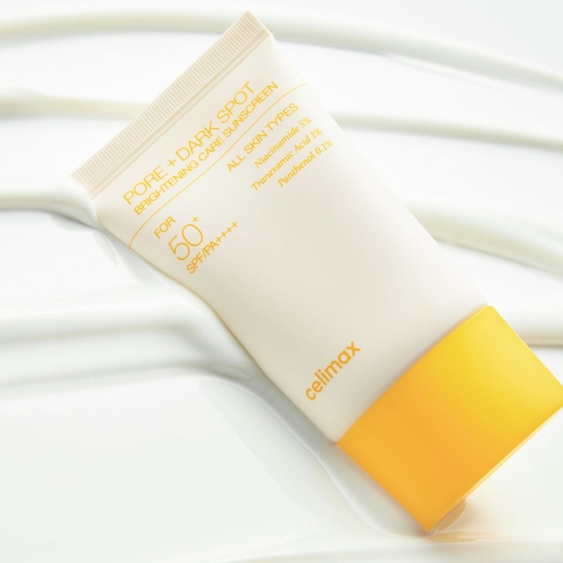 ضد آفتاب روشن‌کننده و مراقبت از منافذ سلیمکس Celimax Pore + Dark Spot Brightening Care Sunscreen — تصویر ۲