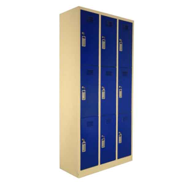 کمد 9 درب آرک مدل رنگ استاتیک دو رنگ