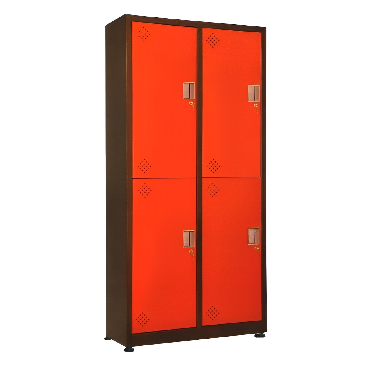 کمد 4 درب رنگ استاتیک دو رنگ ارک